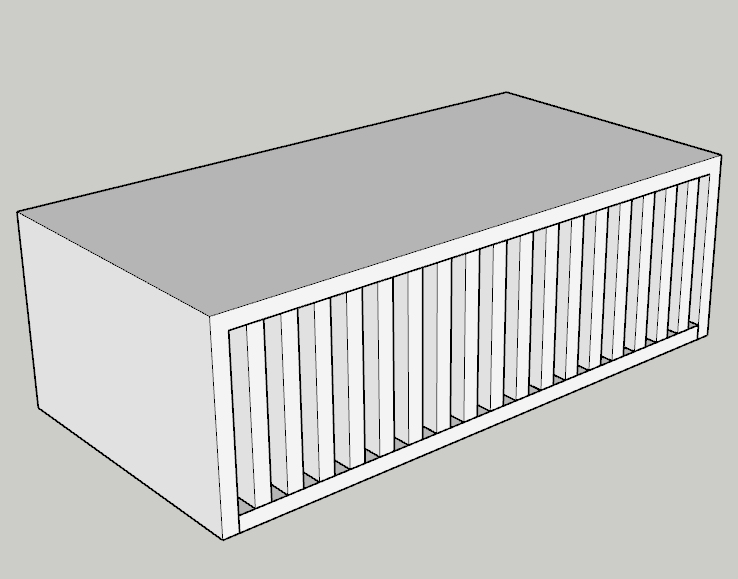 圖4-2冷卻塔進風消聲器效果圖